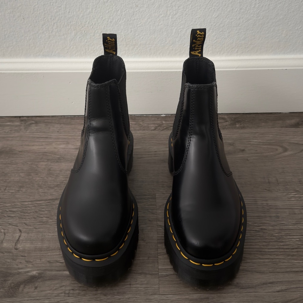 Dr Marten Platform Chelsea Boots 2976 - Picture 3 of 5